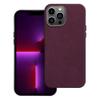 Futerał do iPhone 13 PRO MAX Woven Mag Cover zgodny z MagSafe burgundowy