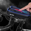 WILDMAN sakwa rowerowa na ramę na zamek 0,6L (4" - 7") MS33 czarna