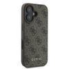 GUESS futerał do IPHONE 16 Plus GUHCP16MG4GFBR (PU 4G Classic) brązowy