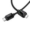 Kabel USB C do Lightning Hoco PD 30W 1,2 m z LCD U146 czarny