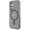 GUESS futerał do SAMSUNG S25 GUHMS25SHFGEREK (Magnetic IML Glitter Circle) czarny