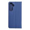 Etui z klapką na Samsung A54 5G Luna Book Carbon niebieskie