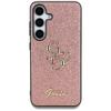 GUESS futerał do SAMSUNG S25 Plus GUHCS25MHG4SGP (Fixed Glitter Big 4G) różowy