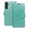 Etui z klapką na Samsung A05s Mezzo Book mandala zielone