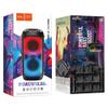Zestaw do karaoke bluetooth 2 x 20W 4h Hoco BS53 czarny