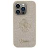 GUESS futerał do IPHONE 15 Pro Max GUHCP15XHG4SGD (Fixed Glitter Big 4G) złoty