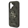 GUESS futerał do IPHONE 16 Plus GUHCP16M4GMGBR (4G PU Big Logo) brązowy