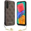 GUESS futerał do SAMSUNG A54 GUHCSA54GF4GBR (4G Charms Collection) brązowy