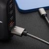 Kabel USB C do USB C Forcell F-Energy QC4.0 PD 3A 60W Metal 1 m C237 srebrny