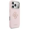 GUESS futerał do IPHONE 17 Pro GUHCP17L5PS4RGGP (PU FW Resin Logo) różowy