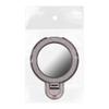 Stojak na telefon CIRCLE MIRROR - naklejany - czarny