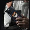 NIMMY futerał GLASSES COOL CAT do IPHONE 15 Pro Max czarny