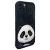 NIMMY futerał BIG EYED PET 2.0 Panda do IPHONE 15 czarny