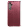 Etui z klapką na Samsung S23 FE Smart Magneto burgundowe
