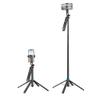 Selfie stick Hoco tripod z pilotem bezprzewodowym K22 czarny