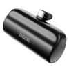 Powerbank Hoco 5000 mAh 2A z wbudowanym złączem USB C J106 czarny