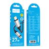 Kabel USB C do Lightning Hoco PD 27W 1 m X117 czarny