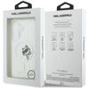 KARL LAGERFELD futerał do SAMSUNG S26 Plus KLHMS26M6HCPSCT (Magnetic IML Peekaboo Choupette) transparentny