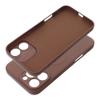 Futerał do iPhone 17 PRO MAX Silicone Mag Cover zgodny z MagSafe brązowy