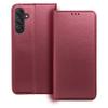 Etui z klapką na Samsung A16 Smart Magneto burgundowe