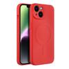 Futerał do iPhone 14 Silicone Mag Cover zgodny z MagSafe czerwony