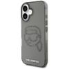 KARL LAGERFELD futerał do IPHONE 16 Pro  KLHCP16LHKHDCELK (IML Rhinestones S K Head) czarny