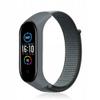 Pasek nylonowy do XIAOMI Mi Band 5 / 6 / 7 szary (19)