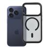 Etui na iPhone 17 Pro / 18 Pro (low camera edge) Forcell F-Protect Smoke Hybrid Premium zgodne z MagSafe czarne 0INT