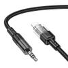 Kabel AUX Jack 3,5 mm do Lightning Hoco 1,2 m UPA27 czarny