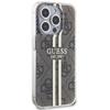GUESS futerał do IPHONE 15 Pro Max GUHCP15XH4PSEGW (4G Gold  Stripe) brązowy