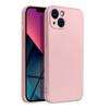 Futerał do iPhone 13 Metallic różowy