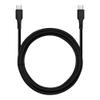 Kabel USB C do USB C Blue Star 3A 60W 1 m DC-001CC3.0 czarny