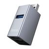 Adapter 3w1 (USB 2.0 x 2+USB 3.0) USB-A Hoco HB54 szary