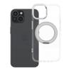 Etui na iPhone 15 Frame Circle Stand zgodne z MagSafe transparentne