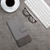 Etui z klapką na Samsung A27 Gomma Book szare