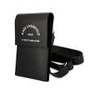 KARL LAGERFELD torebka uniwersalna na telefon KLWBSARSGK (Embossed RSG) czarny