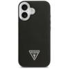 GUESS futerał do IPHONE 17 kompatybilny z MagSafe GUHMP17SPGTSPSK (Grained PU Triangle Logo) czarny