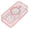Futerał do Samsung S26 PLUS Clear Mag Cover (STR) zgodny z MagSafe różowy glitter