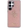 GUESS futerał do SAMSUNG S25 Ultra GUHCS25LHG4SGP (Fixed Glitter Big 4G) różowy
