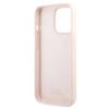 KARL LAGERFELD futerał do IPHONE 13 Pro KLHCP13LSLKHLP (Silicone K. Head) rózowy