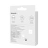 BASEUS blaszki uniwersalne kompatybilne z MagSafe PCCH000001 2 sztuki czarne