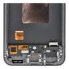 REWA wyświetlacz LCD do SAMSUNG A56 5G OLED czarny z ramka