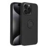 Futerał do iPhone 15 PRO MAX Silicone Ring czarny