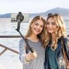 Selfie stick Hoco tripod z pilotem bezprzewodowym magnetyczny K25 czarny