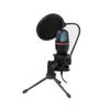 Mikrofon pojemnościowy Art z membraną stojący podświetlany tripod AC-02 czarny