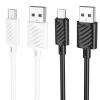 Kabel USB A do Micro USB Hoco 2,4A 2 m X88 czarny