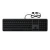 Klawiatura przewodowa USB A/USB C QWERTY Dual (Mac/Windows) Satechi Slim LX3 Wired czarrna