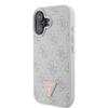GUESS futerał do IPHONE 16 Plus GUHCP16MP4TDPP (PU Leather 4G Triangle Strass) różowy