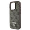 GUESS futerał do IPHONE 16 Pro Max GUHCP16XP4TDPW (PU Leather 4G Triangle Strass) brązowy