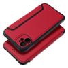 Etui z klapką na iPhone 16e (SE 4 2025) Razor Book czerwone